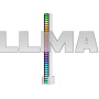 LED лампа RGB реагирующая на звук Light Bar 32 диода белая